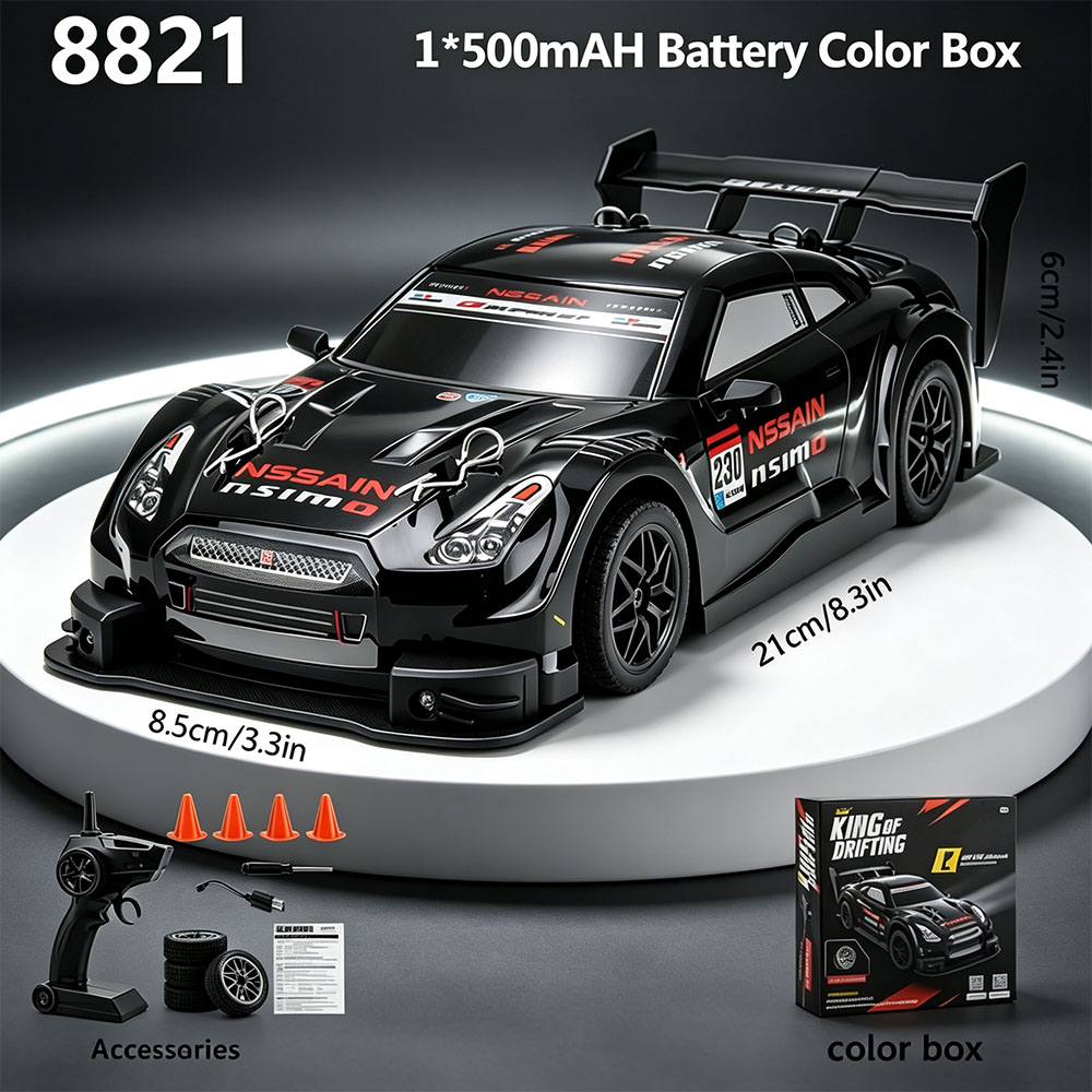 Rc Drift Car 1 24 Scale 4Wd - Auto da corsa radiocomandata 2.4G, scala