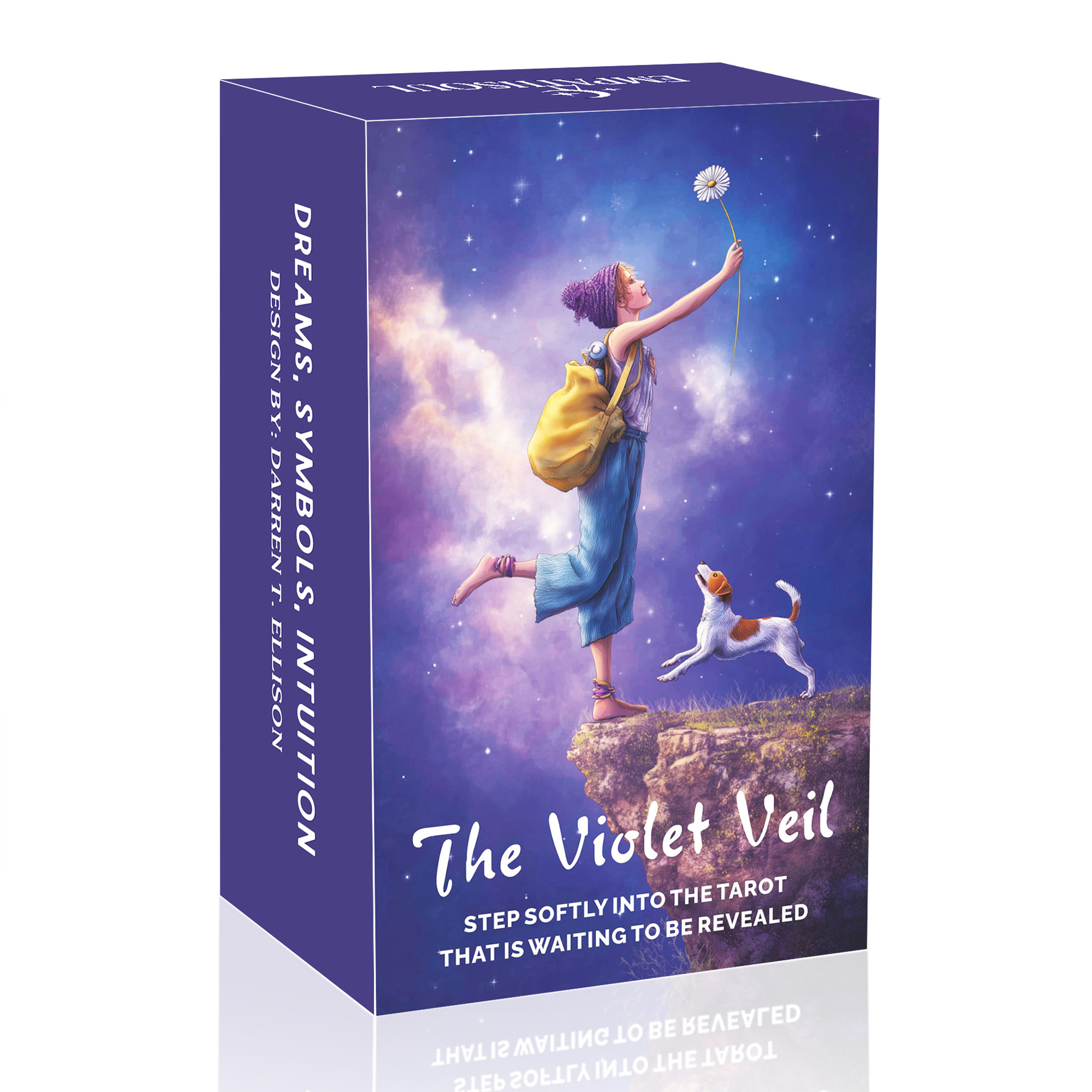 Tarot Cards Deck With Guidebook - Set di tarocchi The Violet Veil,