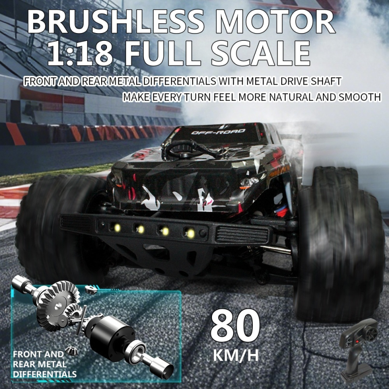 Rc Drift Car 1 24 Scale 4Wd - Auto RC ad alta velocità 80KM/H