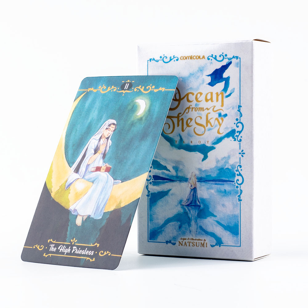 Tarot Cards Deck With Guidebook - Mazzo di tarocchi dipinto a mano
