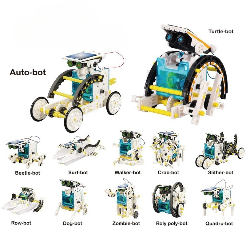 Stem Solar Robot Kit For Kids - Kit Robot Solare Fai-da-te, Kit per