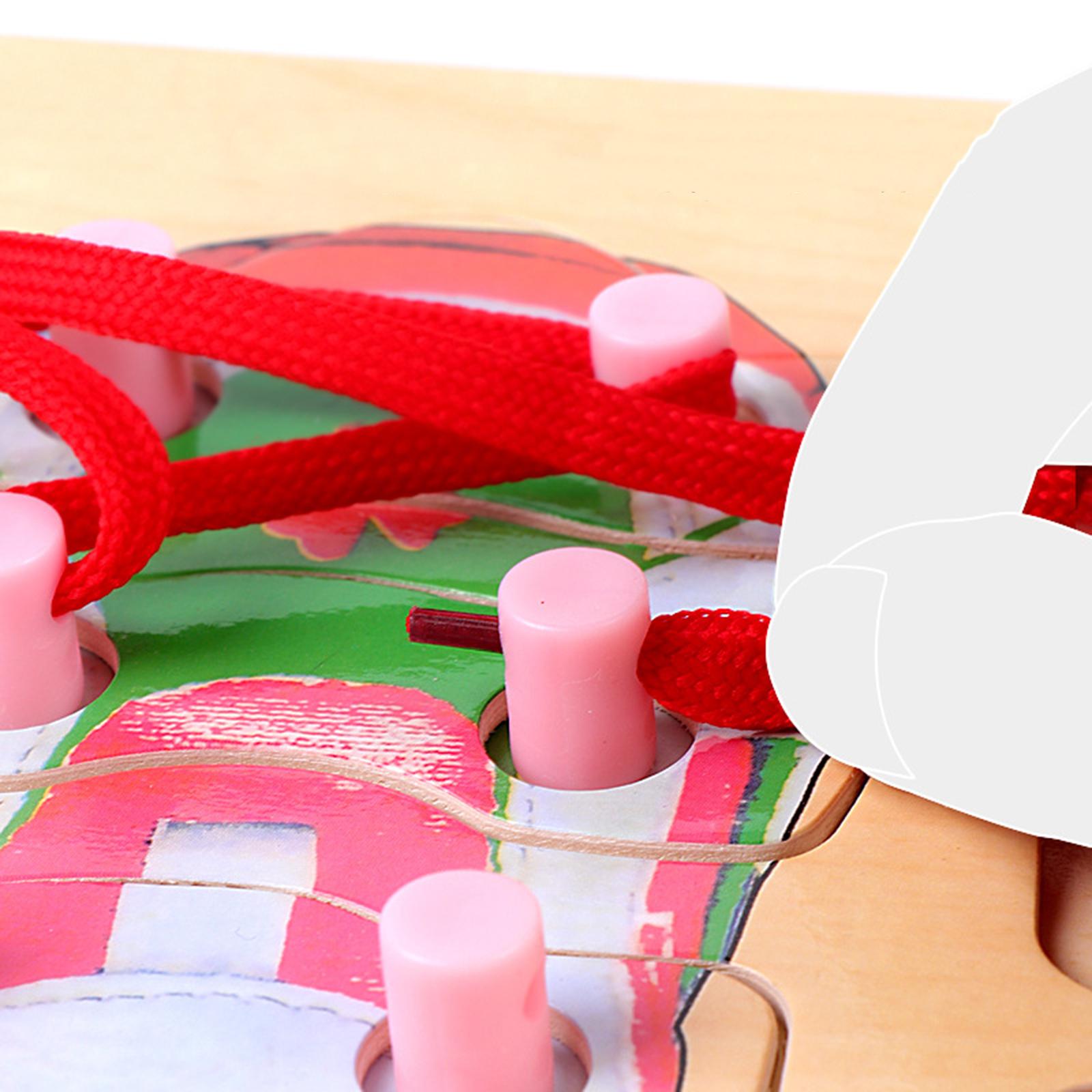 Montessori Wooden Busy Board Toddler - Tavola Montessori in legno con attività