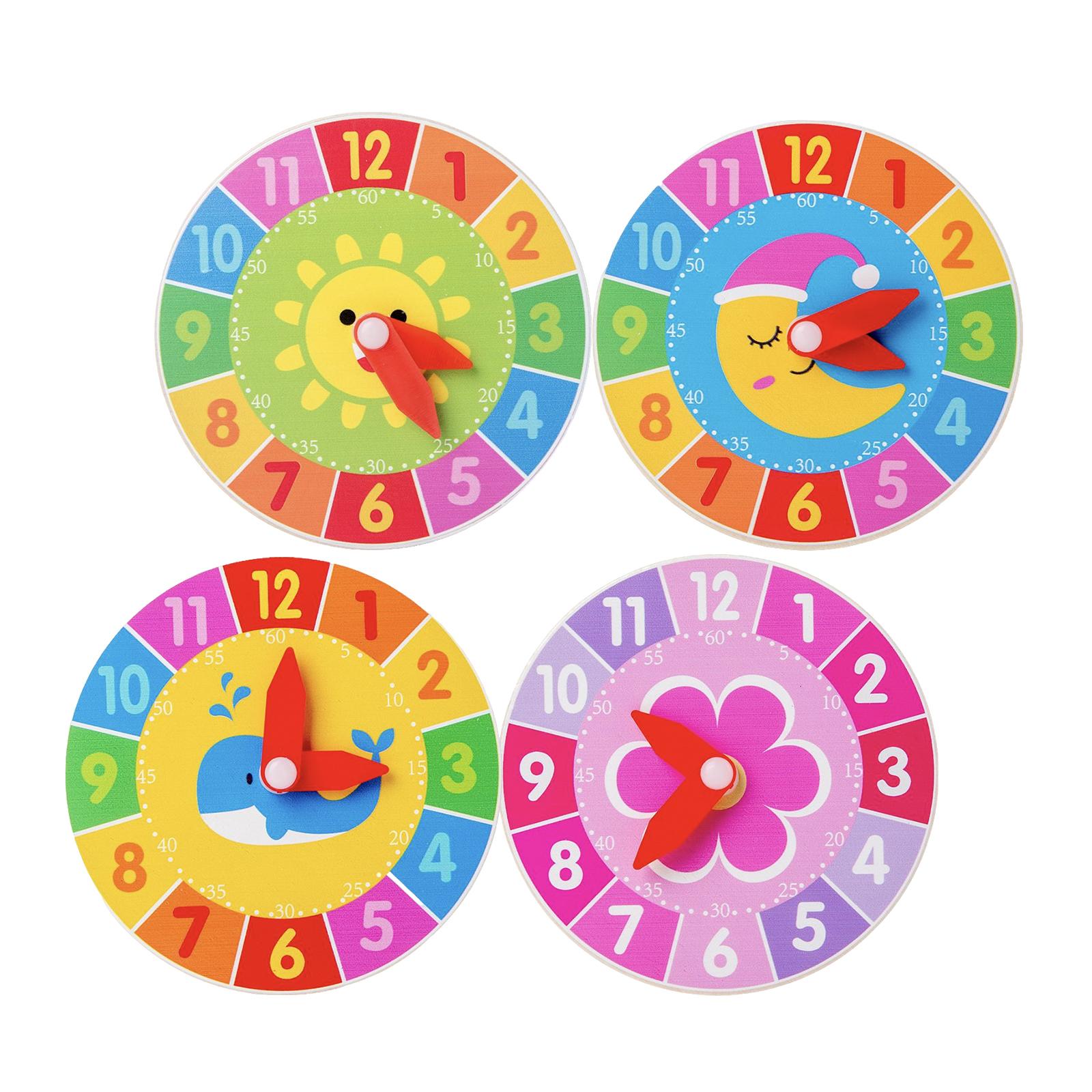 Montessori Wooden Busy Board Toddler - Accessorio per Orologio da Tavola in