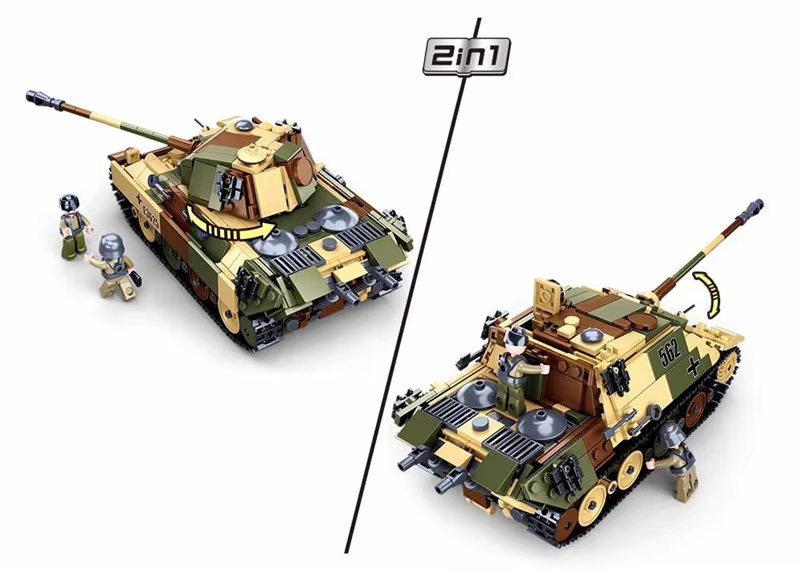 Set di Costruzioni Militari da - Lego Compatible Military Tank recensione e prezzo