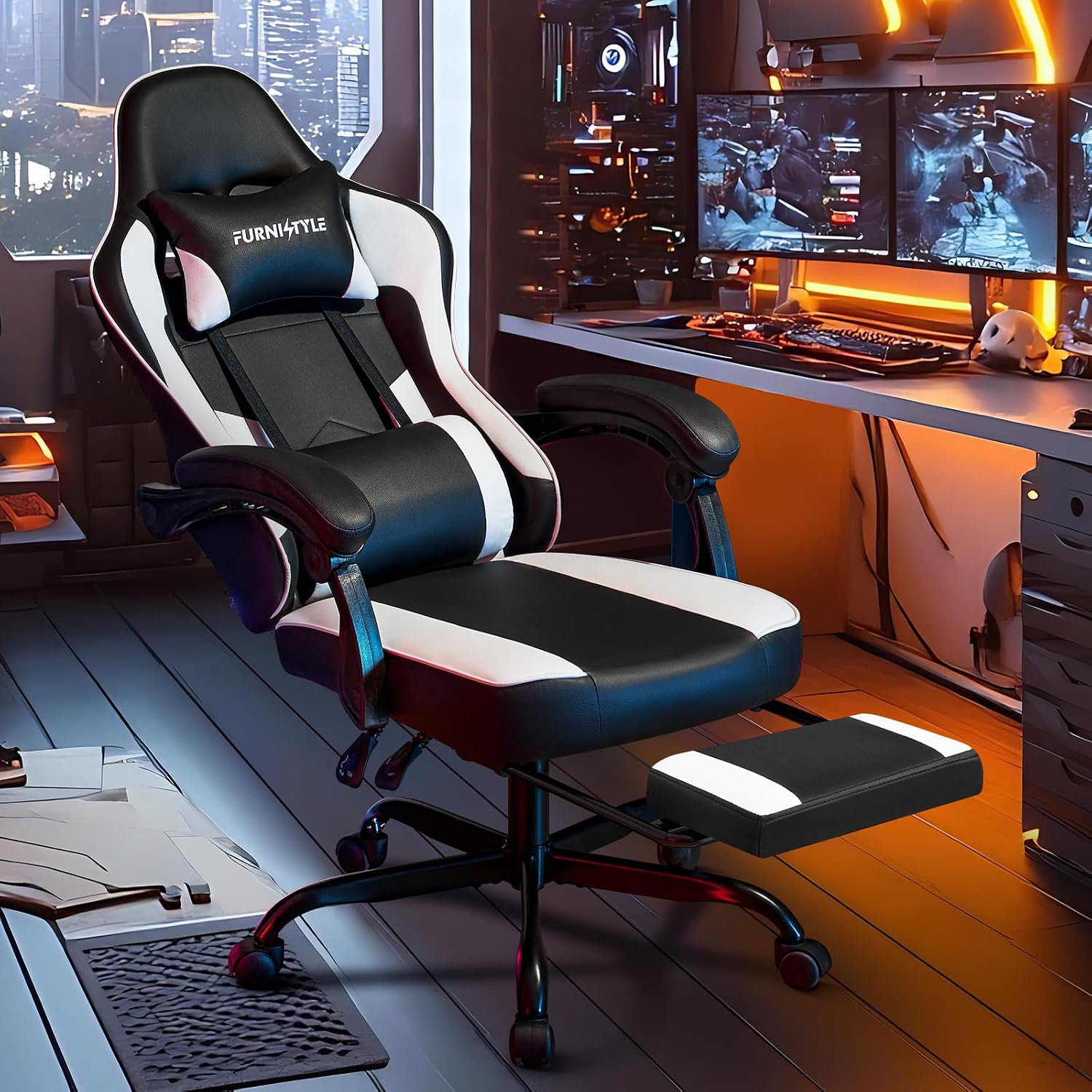 Sedia da gaming con poggiapied - Video Games recensione e prezzo
