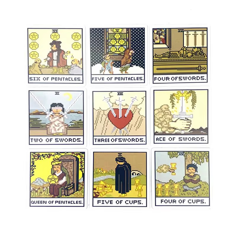 Mazzo di tarocchi fantasy a 8  - Tarot Cards Deck With Guidebook recensione e prezzo