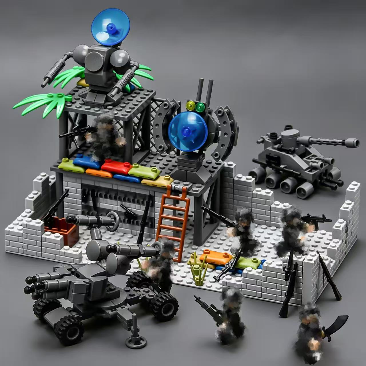 Kit di Costruzione Militare Mo - Lego Compatible Military Tank recensione e prezzo