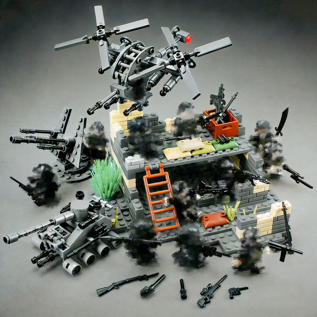 Kit di Costruzione Militare Mo - Lego Compatible Military Tank recensione e prezzo