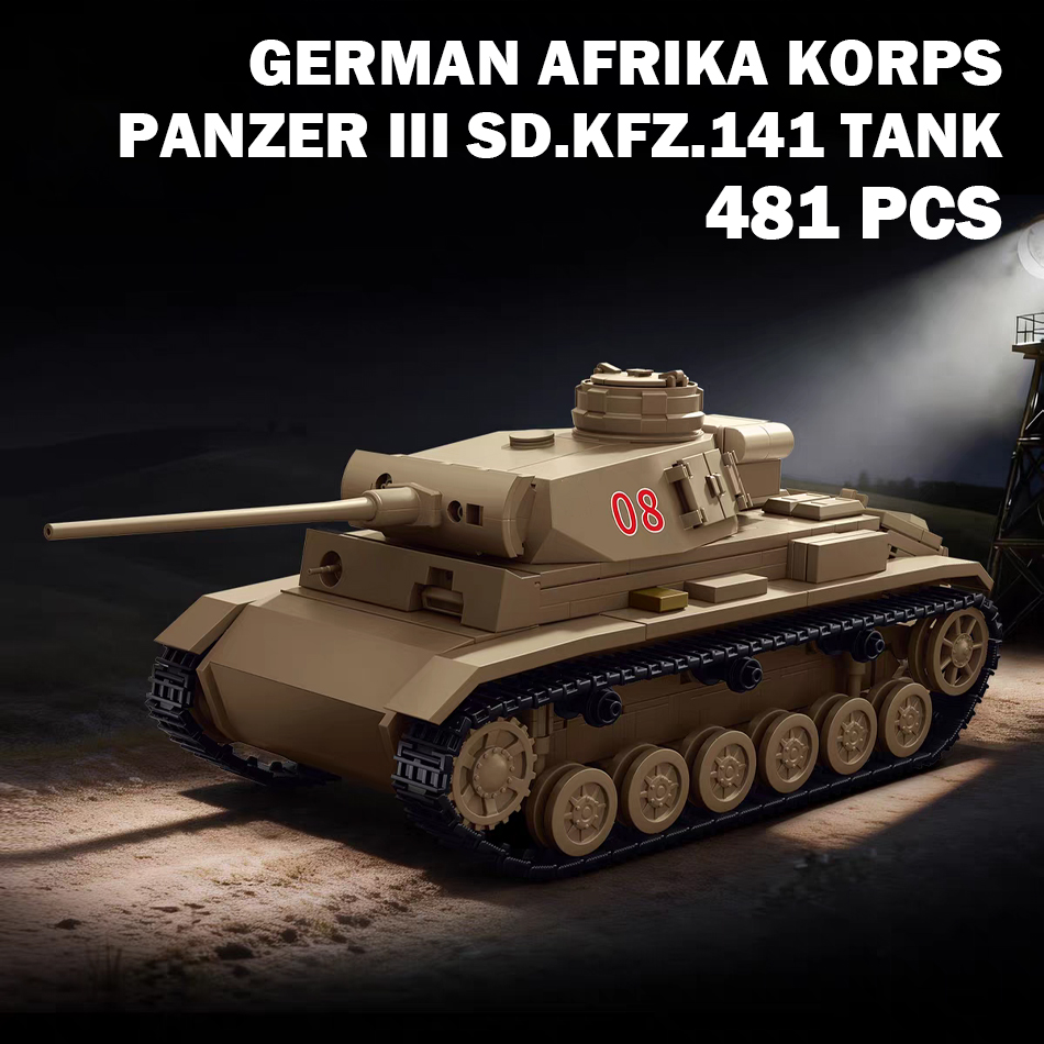 Blocchi da Costruzione Carro A - Lego Compatible Military Tank recensione e prezzo