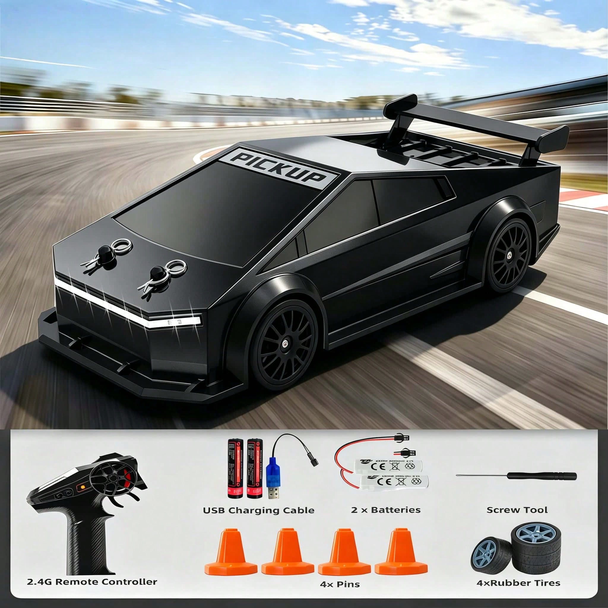 Auto radiocomandata 4WD in sca - Rc Drift Car 1 24 Scale 4Wd recensione e prezzo