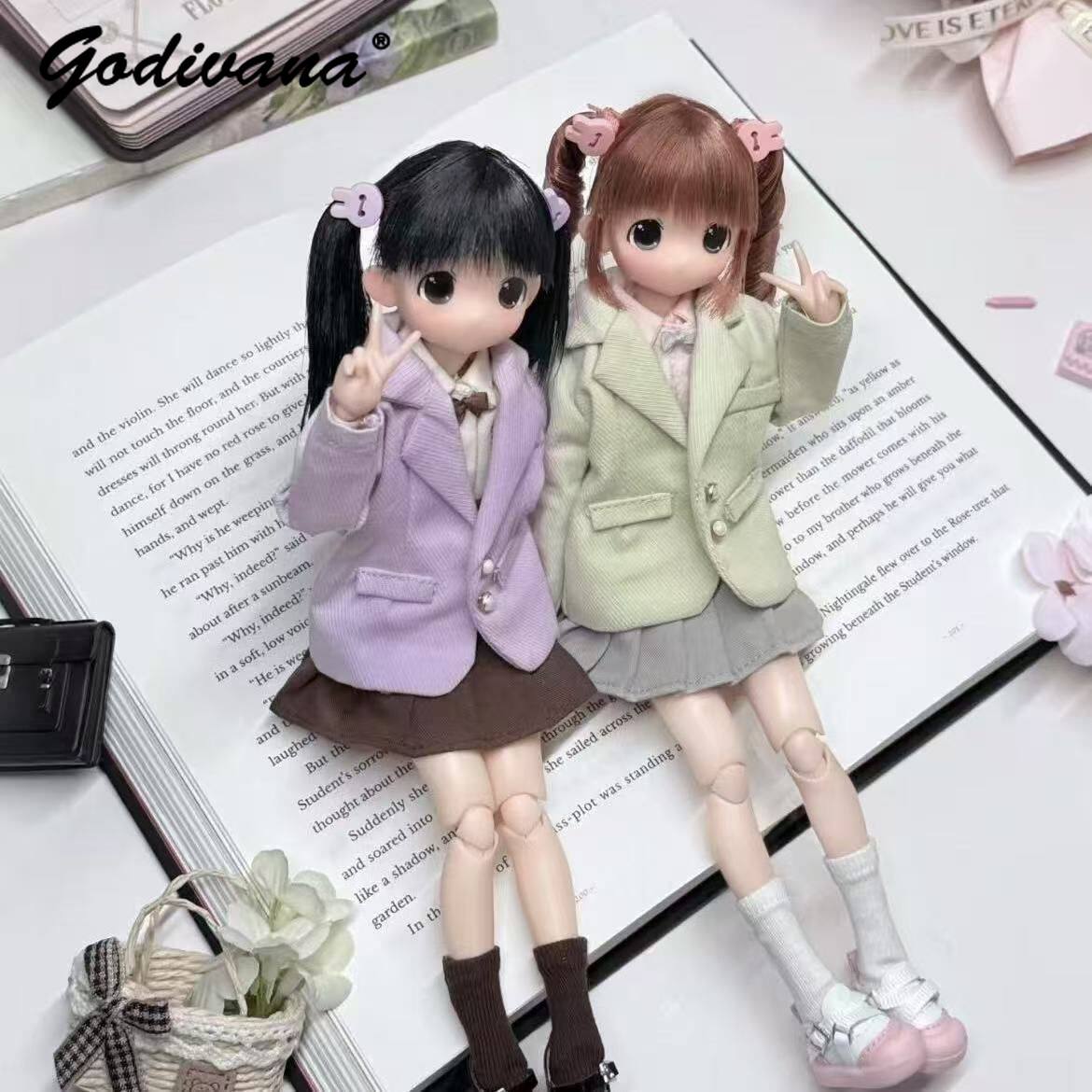 Vestiti per bambole Blythe/OB2 - Bjd Doll 1 6 Full Set With Clothes recensione e prezzo