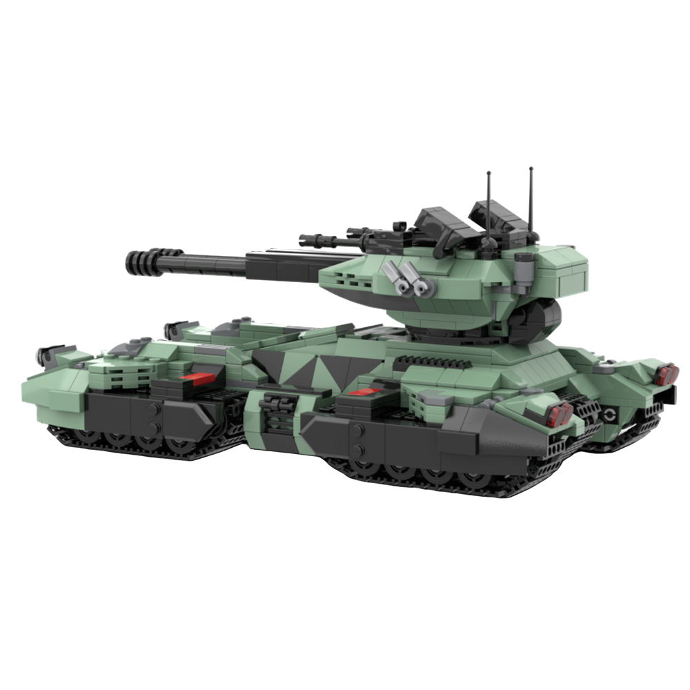 Blocchi da Costruzione MOC UNS - Lego Compatible Military Tank recensione e prezzo