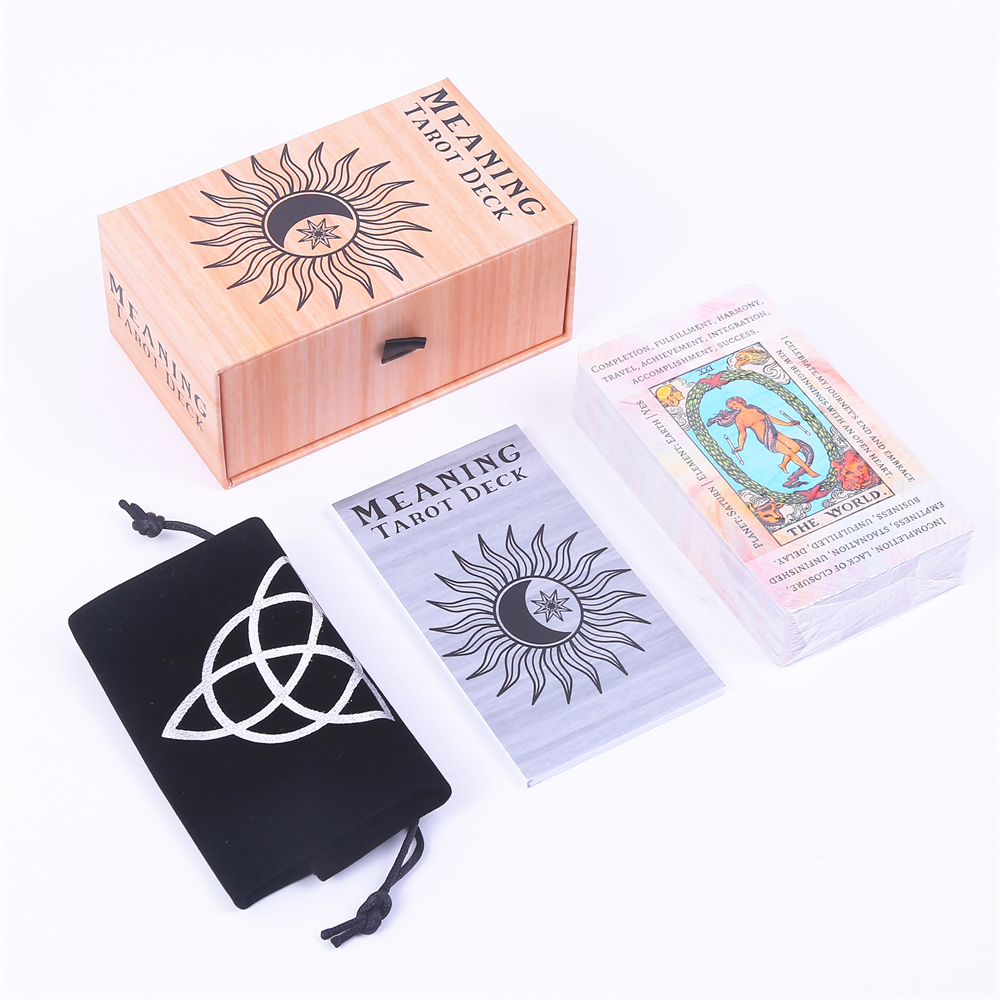Mazzo di tarocchi con signific - Tarot Cards Deck With Guidebook recensione e prezzo