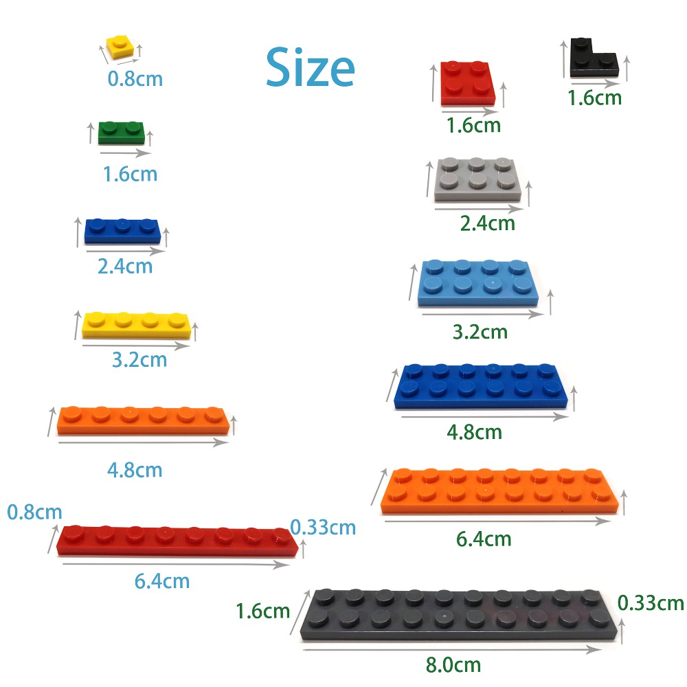 50/200/1000 pz Mattoncini da C - Building Blocks recensione e prezzo