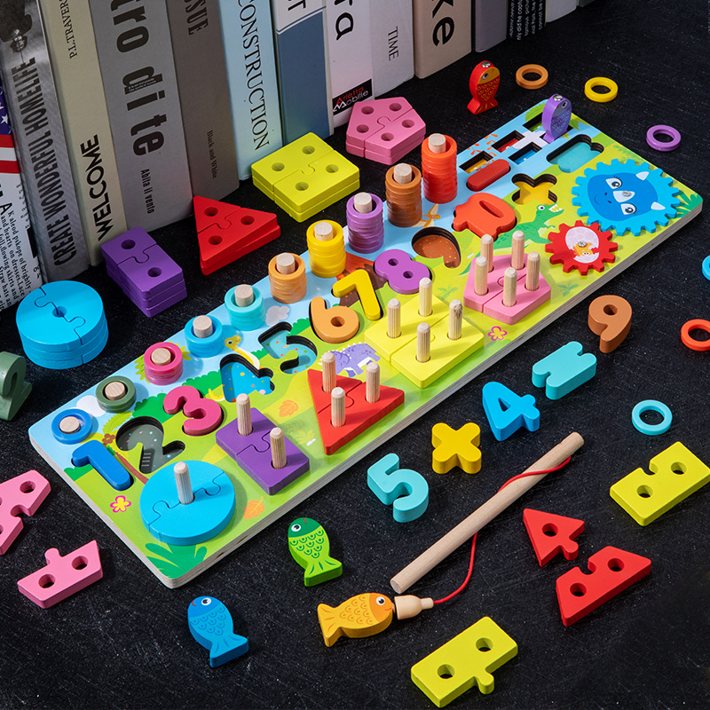 Giocattoli in legno Montessori - Montessori Wooden Busy Board Toddler recensione e prezzo